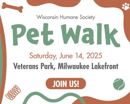 Join us at Pet Walk!