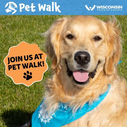 Sign up for Pet Walk Green Bay, June 4!
